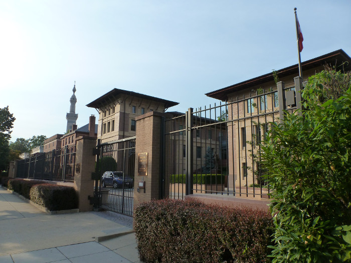 The Turkish Embassy on Embassy Row.